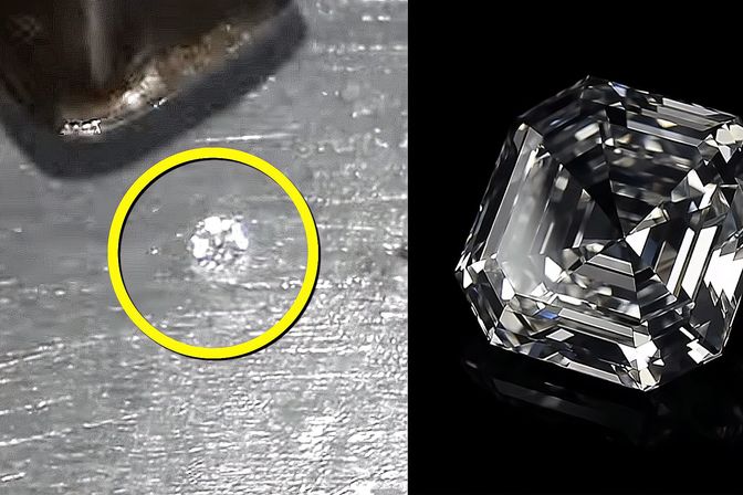 鉆石是用什么加工的？鐵錘能砸碎鉆石嗎？探秘
